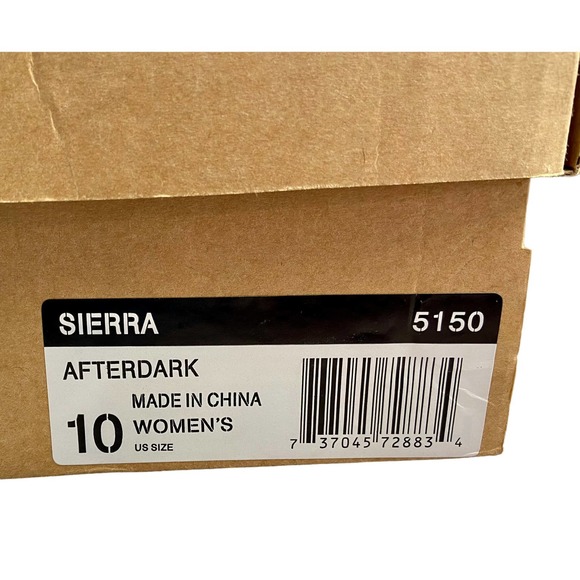 NIB UGG Moto 5150 unisex Black Leather Shearling Side Zip Ankle Boots US 10 - Picture 6 of 6